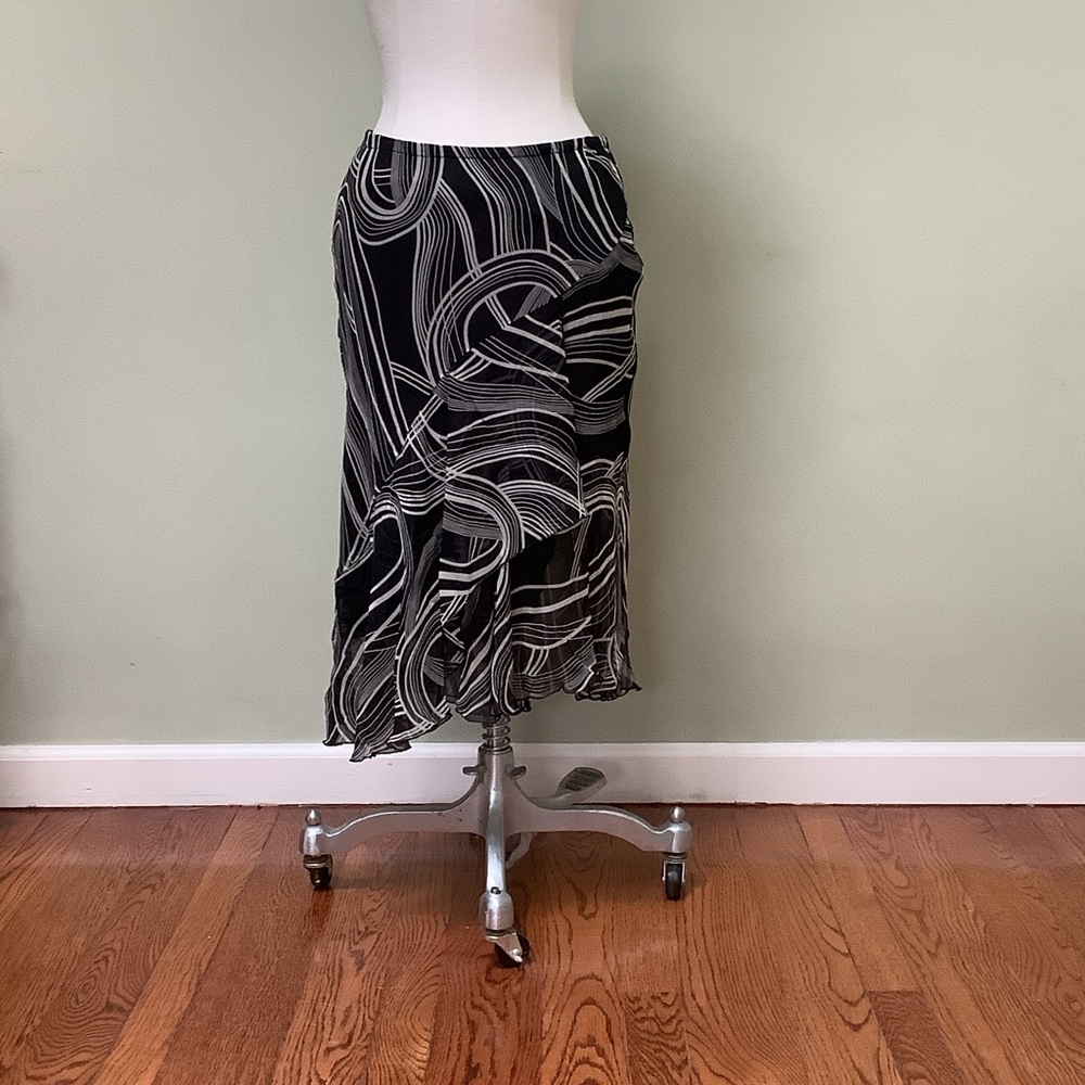 Ultra Feminine Silk Skirt